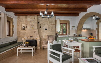 Villa Gianna: Woonkamer