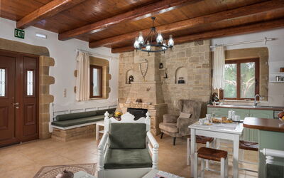 Villa Gianna: Woonkamer