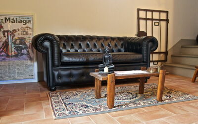 La Damigiana: Woonkamer