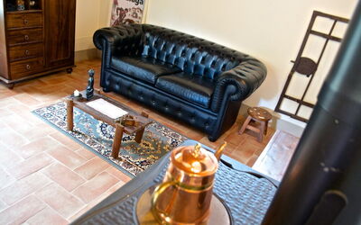 La Damigiana: Woonkamer