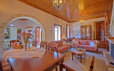 Villa Rodanthi: Dining Room, Living Room
