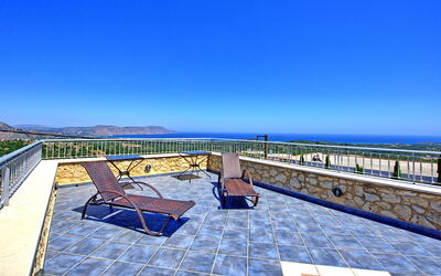 Villa Rodanthi: Balcony / Terrace / Patio, Scenic View, Summer