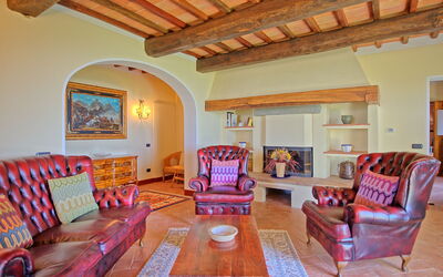 Villa Noceta: Living Room