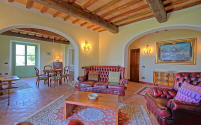 Villa Noceta: Living Room