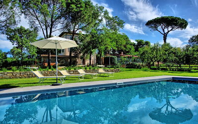 Villa Marietta: Piscina