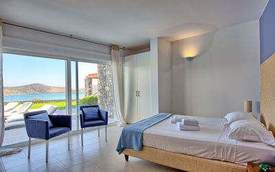 Villa Marina: chambre à coucher