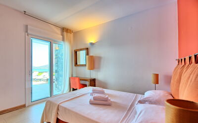 Villa Marina: chambre à coucher