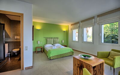 Villa Marina: chambre à coucher