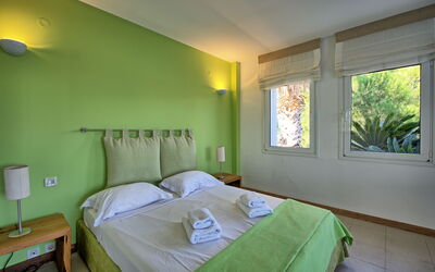 Villa Marina: chambre à coucher