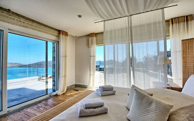 Villa Marina: chambre à coucher