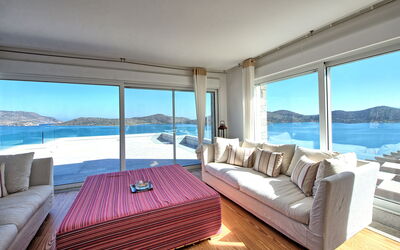 Villa Marina: chambre à coucher