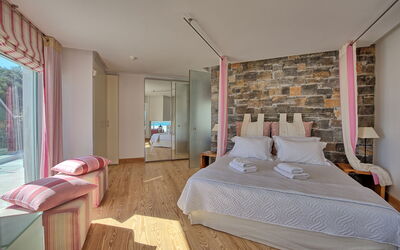 Villa Marina: chambre à coucher