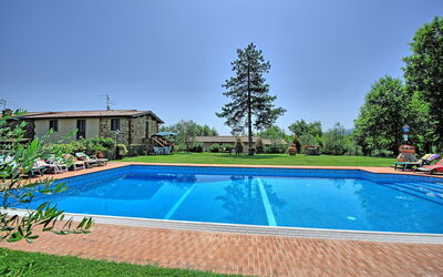 Villa Poggetta: bassin