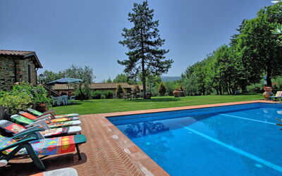 Villa Poggetta: bassin