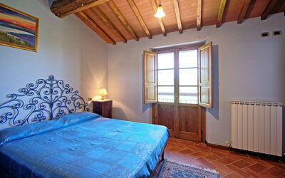 Villa Poggetta: chambre à coucher