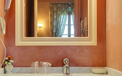 Villa Laudomia: Bedroom Il Contadino Situated on the Villa's first Floor