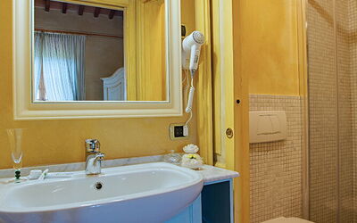 Villa Laudomia: Bedroom IL Sensale Situated on the Villa's first Floor