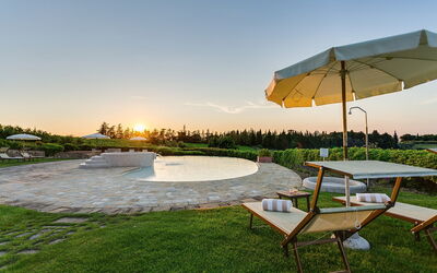 Villa Laudomia: bassin