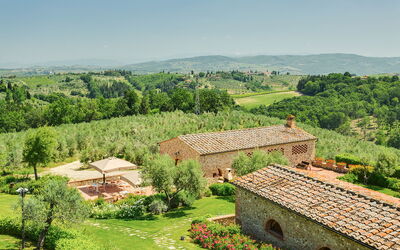 Villa Laudomia: Jardin, Vues