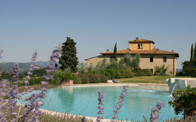 Villa Laudomia: bassin