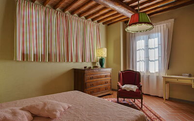 Villa Laudomia: chambre à coucher