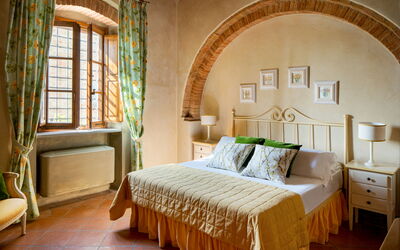 Villa Laudomia: Bedroom La Casetta situated on the Villa's ground Floor