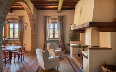 Villa Laudomia: Détails de la chambre