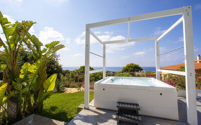 Villa Annalisa: all'aperto, Balcone / Terrazza / Patio, Idromassaggio, Vista Panoramica