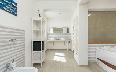 Villa Annalisa: Badkamer