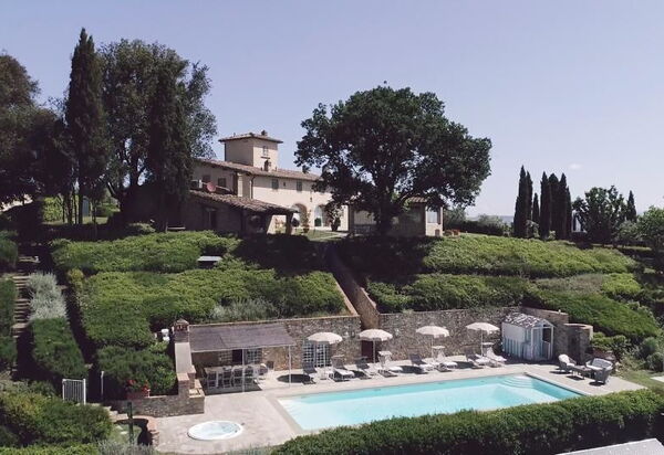 Villa Gerundina: Primavera, Vista Panoramica
