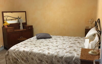 Villa Salvadori: chambre à coucher