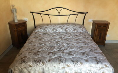 Villa Salvadori: chambre à coucher