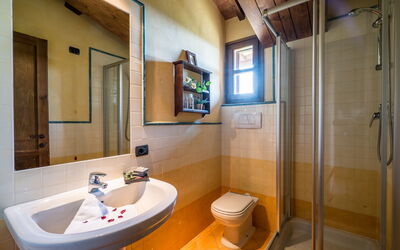 Villa Salvadori: Salle de bain