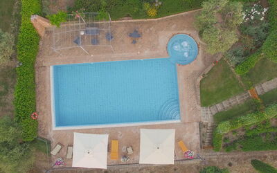 Villa Salvadori: bassin