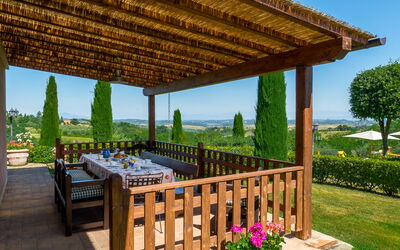 Villa Salvadori: Balcon / Terrasse / Patio