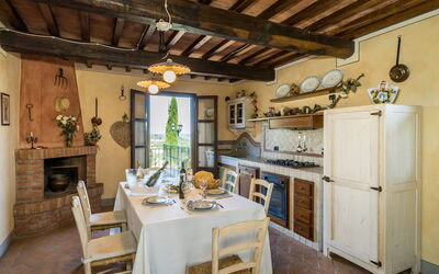 Villa Salvadori: Cuisine