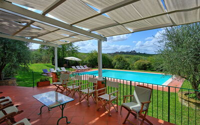 San Carlo: Balcon / Terrasse / Patio, bassin, Jardin