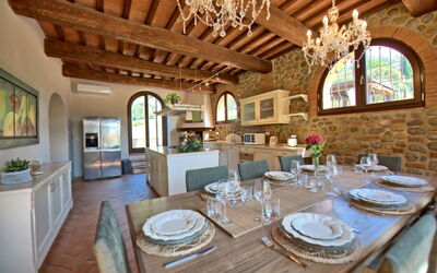 Villa Nora: Dining Room, Kitchen