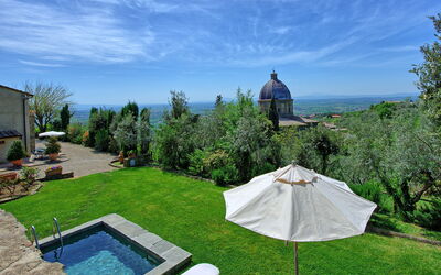 Villa Cortonese: all'aperto, Piscina