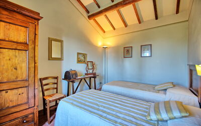 Villa Cortonese: Camera da letto