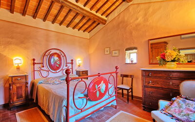 Villa Cortonese: Camera da letto