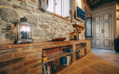 Casina degli Innamorati: Living room detail