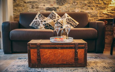 Casina degli Innamorati: Living room detail