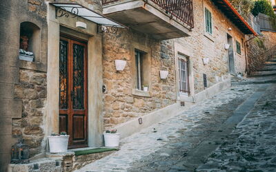 Casina degli Innamorati: Main entrance