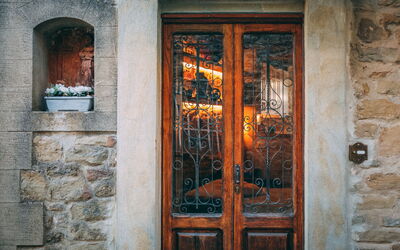 Casina degli Innamorati: Main entrance