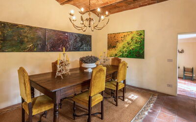 Villa Niccolò: Salle à manger, Salle commune