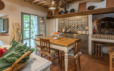 Villa Niccolò: Cuisine, Salle commune