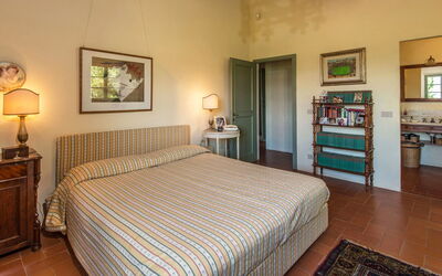 Villa Niccolò: chambre à coucher