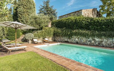 Villa Niccolò: bassin