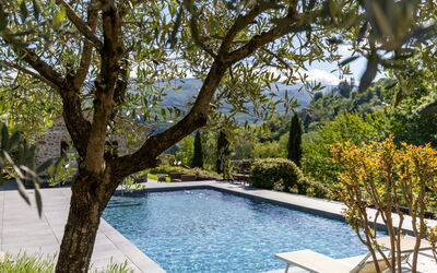 Villa Casentino: Piscina